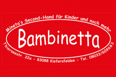 BAMBINETTA SECOND HAND Geschäft für Kinder und Jugendliche Kiefersfelden Bayern